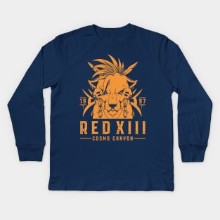 Red XIII Kids Long Sleeve T-Shirt